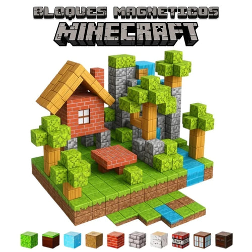 Bloques Magnéticos - Diversión Real