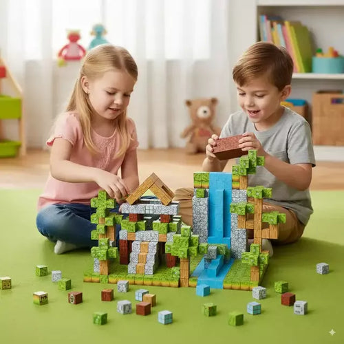 Bloques Magnéticos - Diversión Real