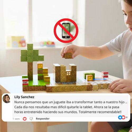 Bloques Magnéticos - Diversión Real