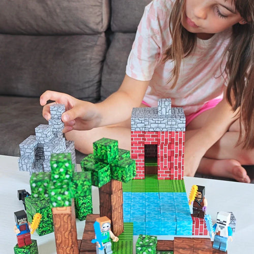 Bloques Magnéticos - Diversión Real