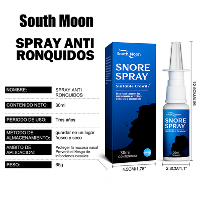 ¿Roncas todas las noches? Este spray natural alivia la congestión y reduce los ronquidos desde el primer uso.