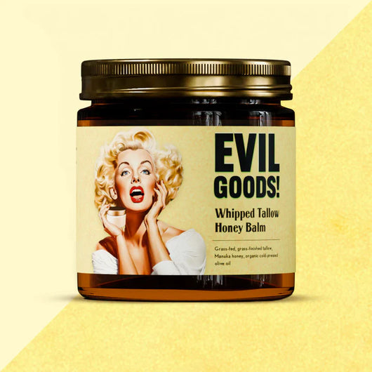 EVIL GOODS – Bálsamo Natural de Miel y Sebo de Res | Nutre, Regenera y Rejuvenece