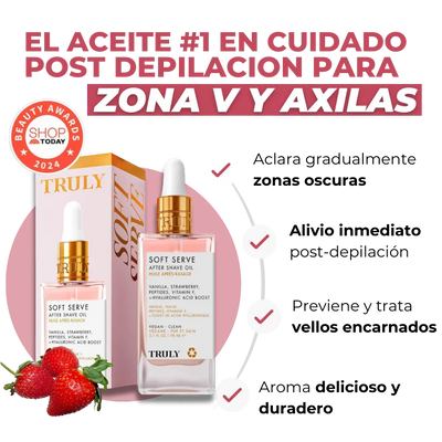 AFTER SHAVE TRULY ORIGINAL | Aclara, hidrata y repara tu piel tras cada depilación