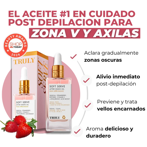 AFTER SHAVE TRULY ORIGINAL | Aclara, hidrata y repara tu piel tras cada depilación