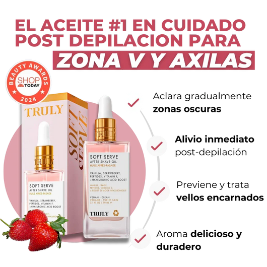 AFTER SHAVE TRULY ORIGINAL | Aclara, hidrata y repara tu piel tras cada depilación
