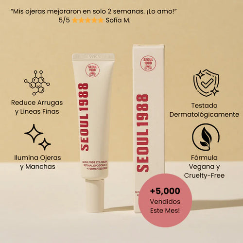 SEOUL 1988 - Fórmula Avanzada de Retinol al 4% para una Piel Radiante